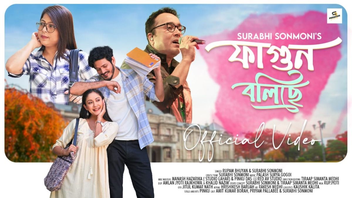 Assamese song 'Fagun Bolise' was launched in Guwahati, highlighting themes of love and nature