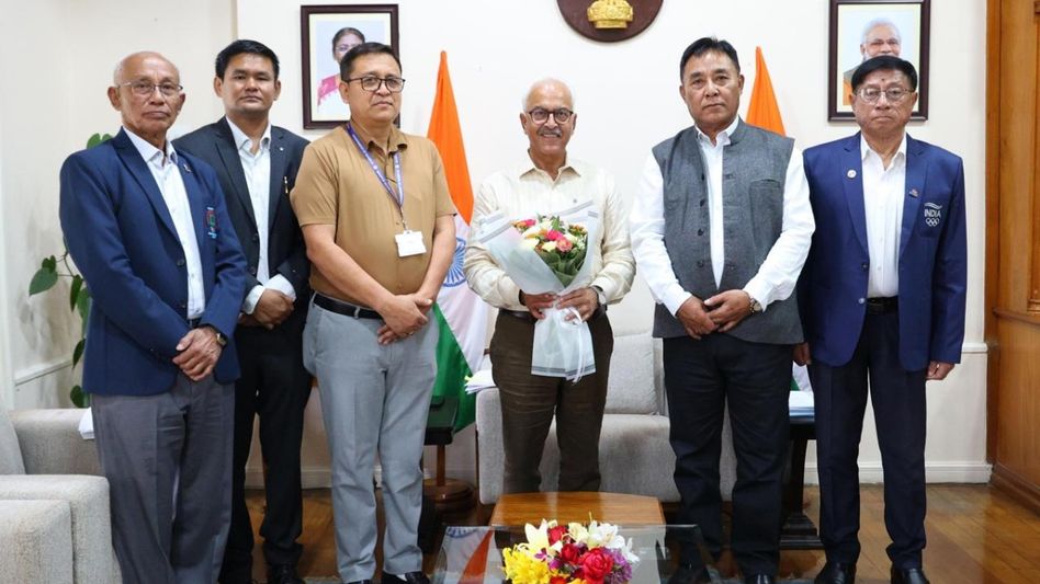 Manipur Governor pushes for swift upgrade of sports facilities ahead of 2027 National Games Manipur Governor pushes for swift upgrade of sports facilities ahead of 2027 National Games