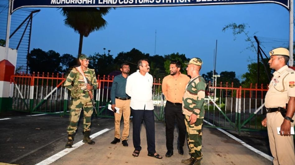 Border villages to get full access of basic services, says MoS Murugan after arrival in Tripura Border villages to get full access of basic services, says MoS Murugan after arrival in Tripura