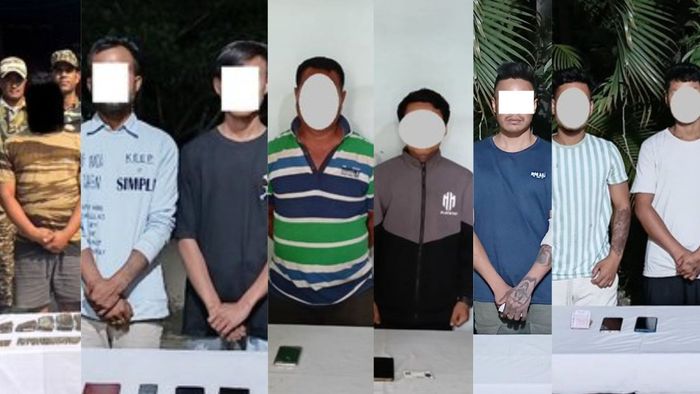 Manipur police arrest eight insurgents with major weapons cache