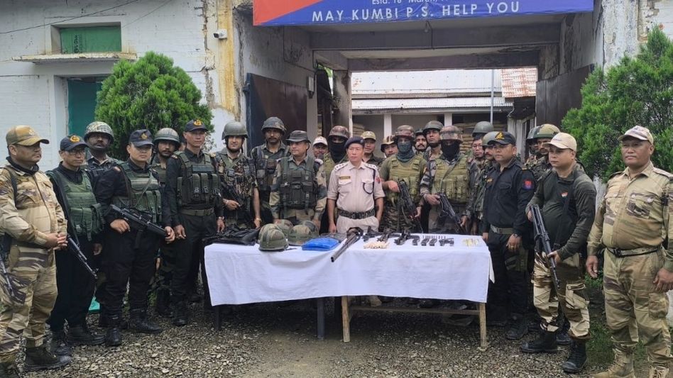 Manipur police destroy massive cache of narcotics in Imphal West Manipur police destroy massive cache of narcotics in Imphal West