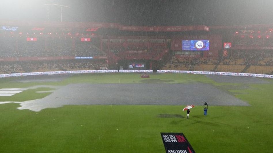 IPL 2025 Rain washes out match as RCB edge closer to playoffs, KKR Ipl 2025 Today Match