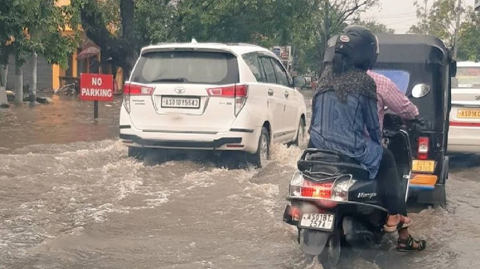 Assam CM sounds flood alert as Guwahati faces threat of waterlogging, landslides Assam CM sounds flood alert as Guwahati faces threat of waterlogging, landslides