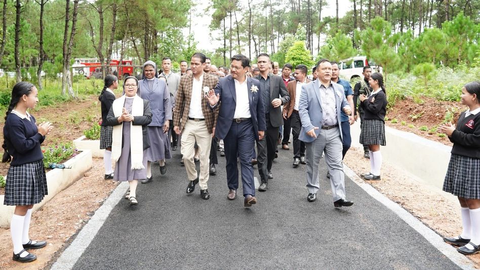 Meghalaya's West Jaintia Hills gets new road; Health fest inaugurated Meghalaya's West Jaintia Hills gets new road; Health fest inaugurated