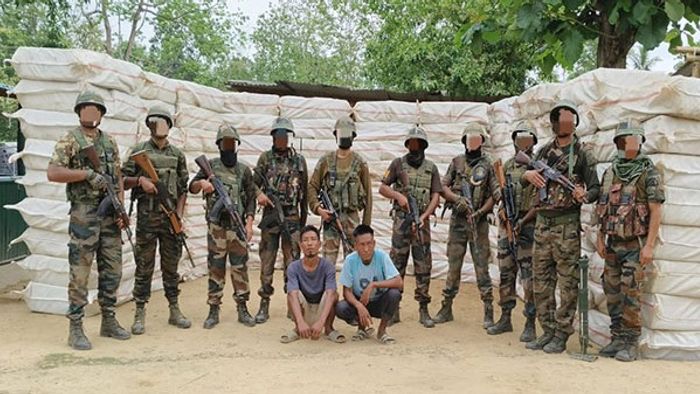 Manipur: Security forces arrest two with Rs 2 crore worth illegal foreign cigarettes in Jiribam