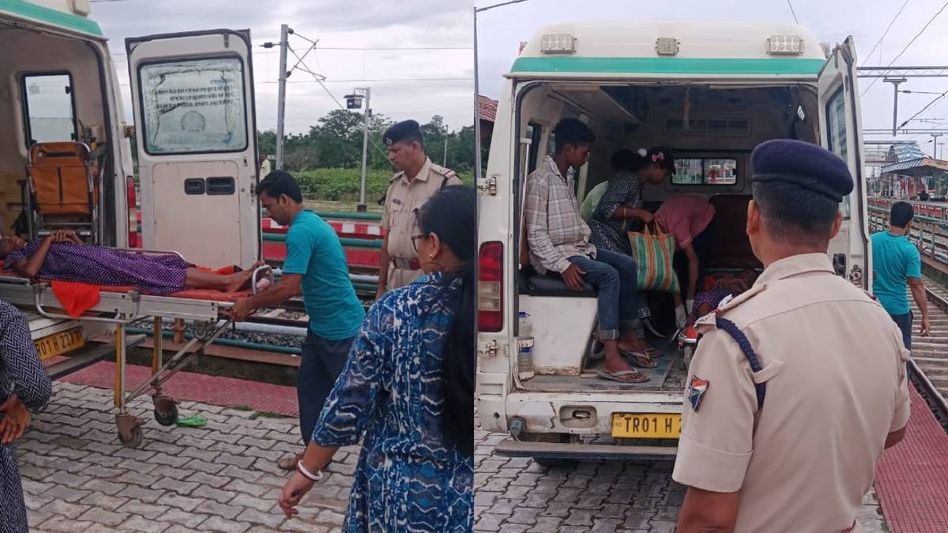 Tripura: Woman delivers baby boy on train, assisted by officials Tripura: Woman delivers baby boy on train, assisted by officials