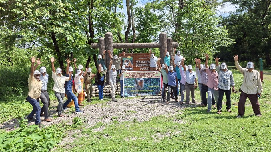 Golden Langur in focus: Educator training workshop held at Raimona National Park on International Biodiversity Day Golden Langur in focus: Educator training workshop held at Raimona National Park on International Biodiversity Day