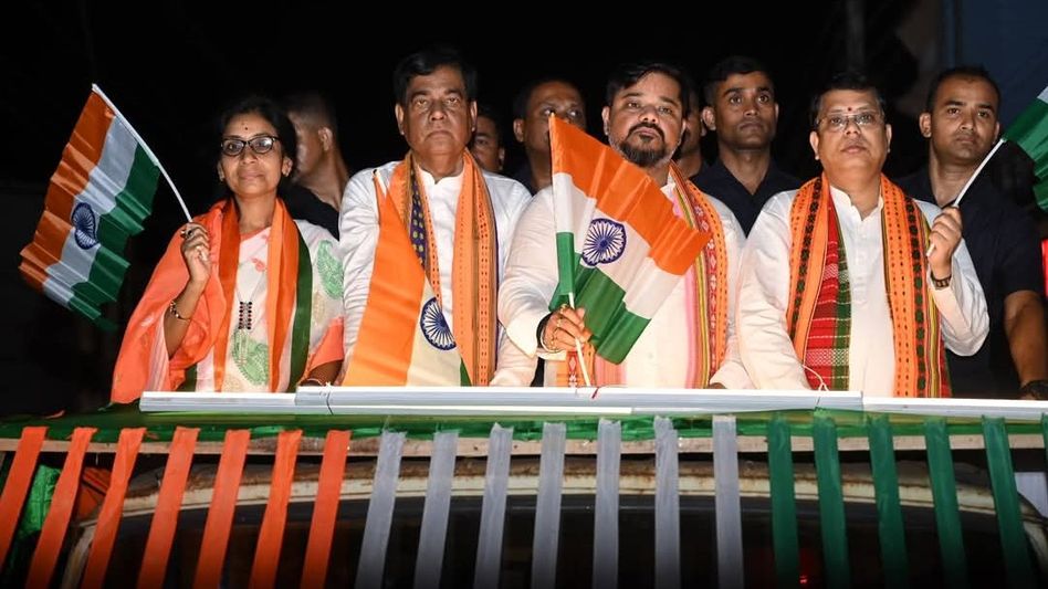 Agartala hosts Tiranga yatra with 2,000 bikers to honour armed forces for Operation Sindoor Agartala hosts Tiranga yatra with 2,000 bikers to honour armed forces for Operation Sindoor
