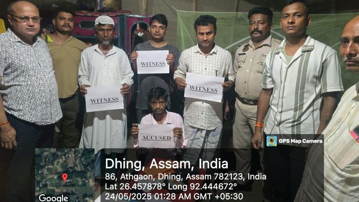 Dhing Police arrest drug peddler with 55 grams narcotics in Hazarat Ali area