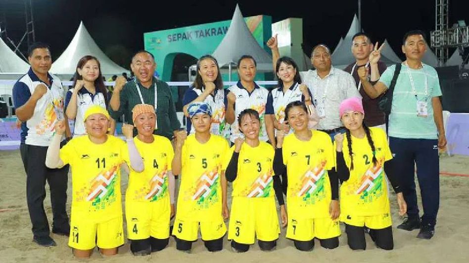 Nagaland creates history with gold in Sepak Takraw at Khelo India Beach Games 2025 Nagaland creates history with gold in Sepak Takraw at Khelo India Beach Games 2025