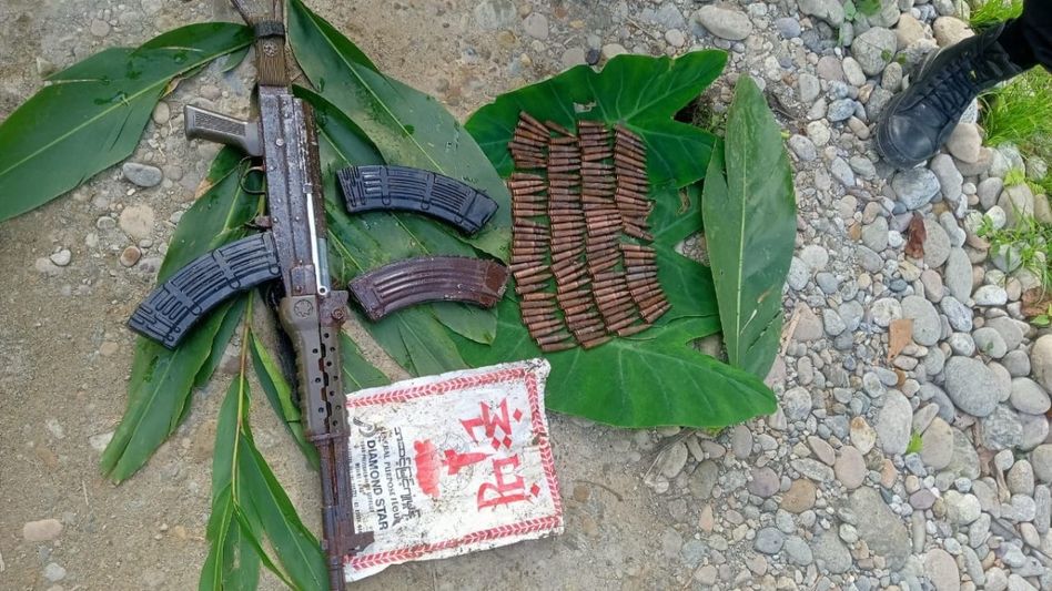 Assam police, intelligence recover arms cache on ULFA(I) Commander Rupam Asom's information Assam police, intelligence recover arms cache on ULFA(I) Commander Rupam Asom's information