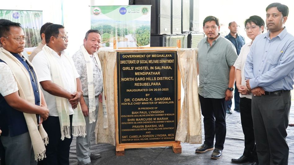 Meghalaya CM inaugurates two girls’ hostels in North Garo Hills Meghalaya CM inaugurates two girls’ hostels in North Garo Hills