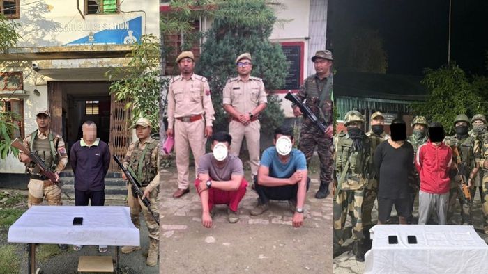 Manipur Police arrest five militants in major anti-extortion crackdown