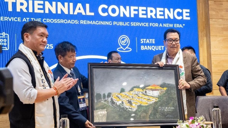 Arunachal CM urges civil servants to aid in state’s growth, praises e-governance Arunachal CM urges civil servants to aid in state’s growth, praises e-governance