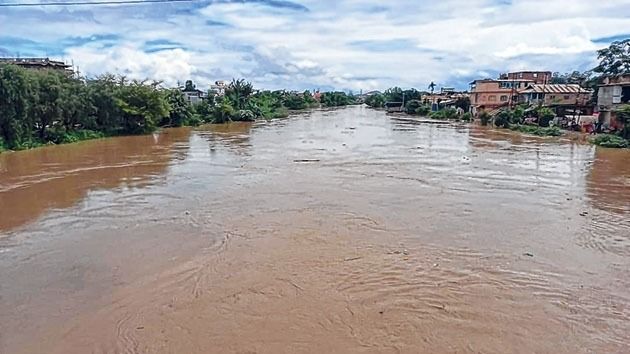 Imphal faces major flood threat as Kangpokpi records extreme rainfall Imphal faces major flood threat as Kangpokpi records extreme rainfall
