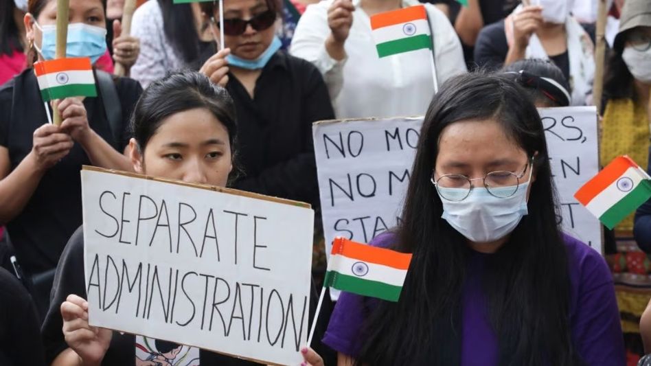 Kuki groups demand maintaining buffer zones in Manipur, separate Union territory Kuki groups demand maintaining buffer zones in Manipur, separate Union territory