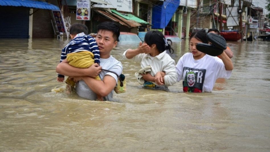 Manipur reels under flood fury: Nearly 20,000 affected, over 3,300 homes damaged Manipur reels under flood fury: Nearly 20,000 affected, over 3,300 homes damaged