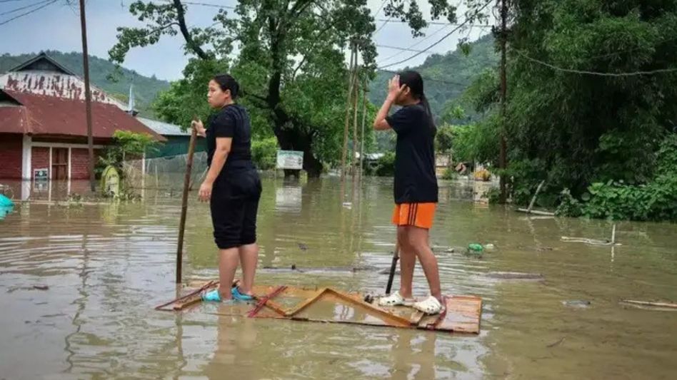 Manipur rivers see significant drop in water levels Manipur rivers see significant drop in water levels