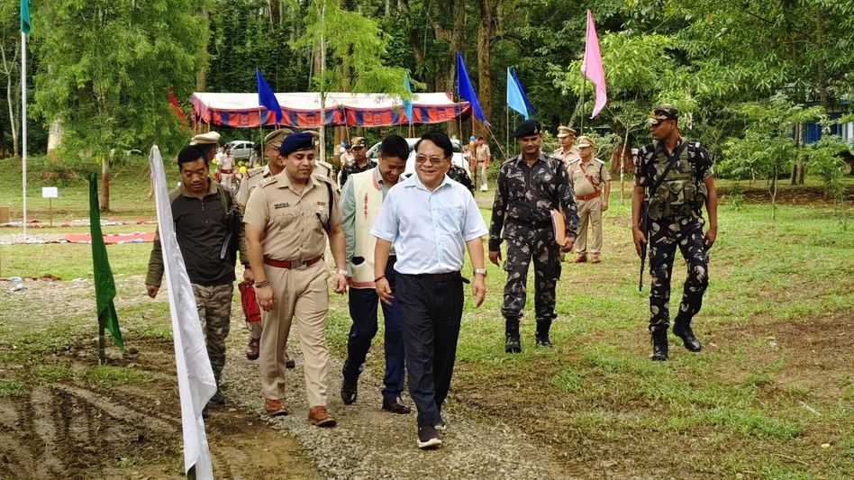 Arunachal: Namsangmukh IQ marks historic day with outdoor gym launch, bicycle distribution Arunachal: Namsangmukh IQ marks historic day with outdoor gym launch, bicycle distribution