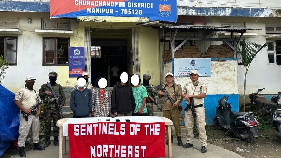 Manipur security operations: Four Chin Kuki Mizo Army militants arrested Manipur security operations: Four Chin Kuki Mizo Army militants arrested