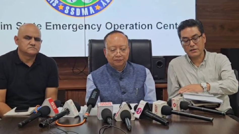 Sikkim Government launches massive rescue and relief operation after North Sikkim calamity Sikkim Government launches massive rescue and relief operation after North Sikkim calamity