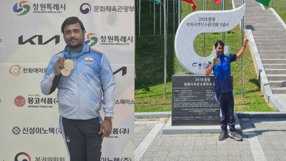 Sanjeev Kumar Giri shines on global stage, wins double silver at 2025 WSPS World Championship Sanjeev Kumar Giri shines on global stage, wins double silver at 2025 WSPS World Championship