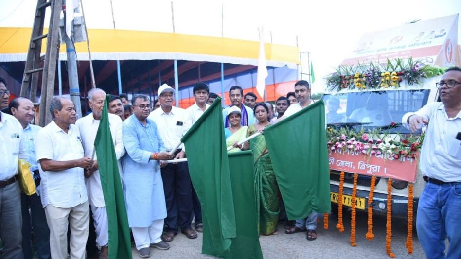 Vikshit Krishi Sankalp Abhiyan gains momentum in Tripura, 1.1 lakh farmers covered in one week Vikshit Krishi Sankalp Abhiyan gains momentum in Tripura, 1.1 lakh farmers covered in one week