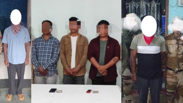 Manipur police arrest five militants in anti-extortion operations