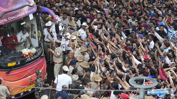 RCB marketing head arrested as police crack down on Bengaluru stadium stampede