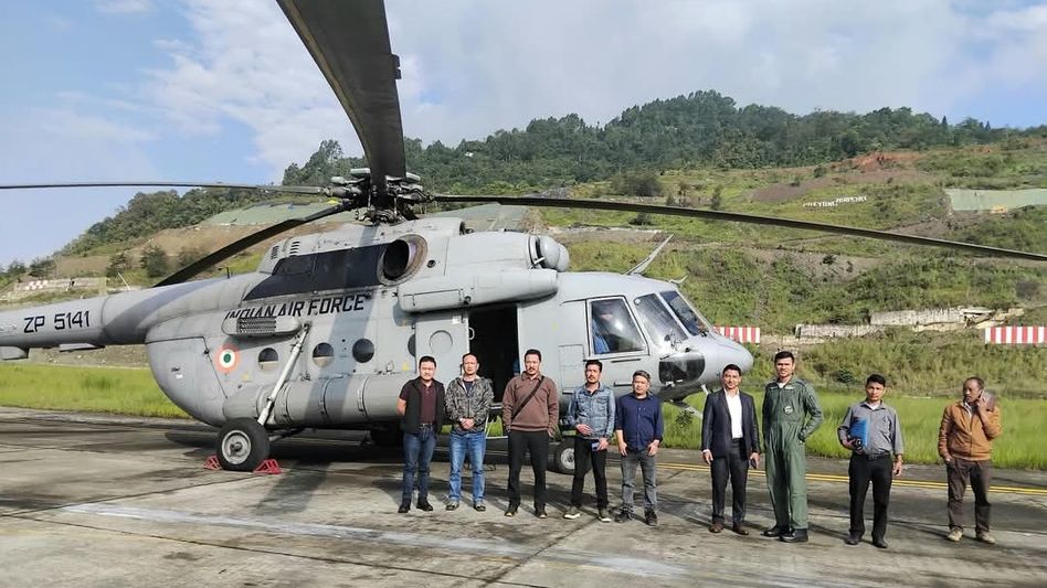 North Sikkim: IAF delivers relief to Chaten, assists troop movement North Sikkim: IAF delivers relief to Chaten, assists troop movement