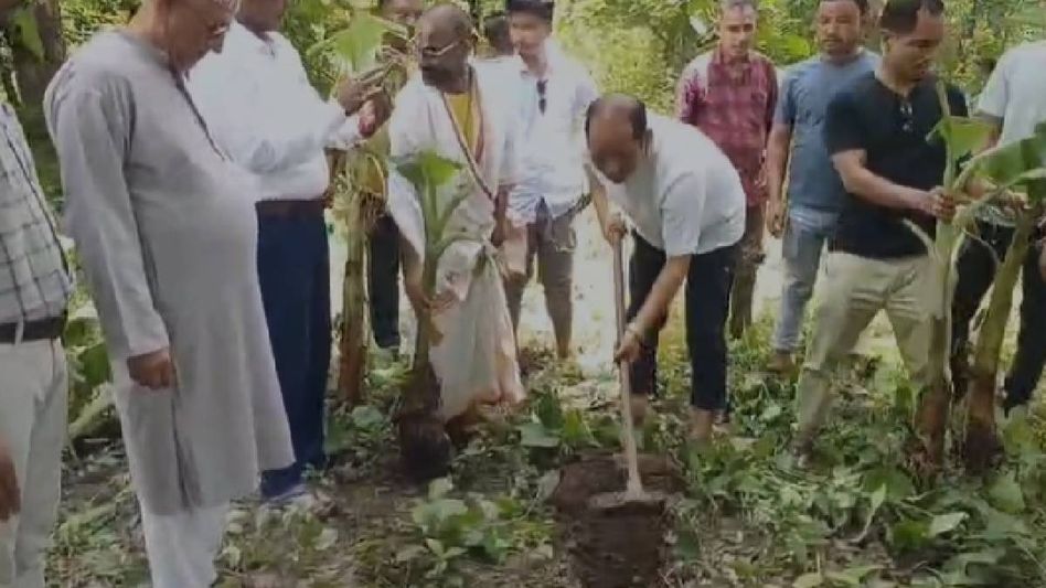 Assam: 600 banana, 1,000 jackfruit trees planted to feed elephants, prevent man-elephant conflict in Chirang Assam: 600 banana, 1,000 jackfruit trees planted to feed elephants, prevent man-elephant conflict in Chirang