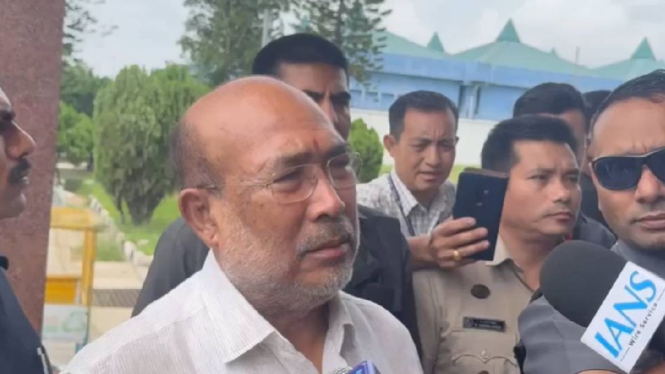 "Act cautiously, avoid violence": Former Manipur CM Biren Singh appeals public amid tensions "Act cautiously, avoid violence": Former Manipur CM Biren Singh appeals public amid tensions