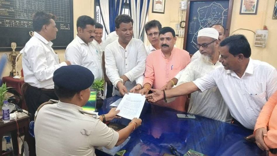 Tripura BJP Minority Morcha files complaint over defamatory remarks against CM Manik Saha Tripura BJP Minority Morcha files complaint over defamatory remarks against CM Manik Saha