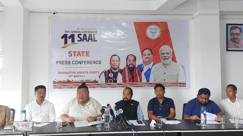 BJP Nagaland celebrates 11 years of Modi-led governance with “Seva, Vikas and Garib Kalyan” campaign BJP Nagaland celebrates 11 years of Modi-led governance with “Seva, Vikas and Garib Kalyan” campaign