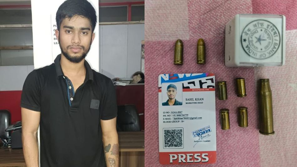 Conman in custody: Sahil Khan busted in Guwahati for multi-lakh fraud web, arms seized Conman in custody: Sahil Khan busted in Guwahati for multi-lakh fraud web, arms seized