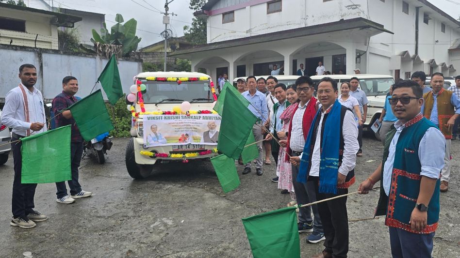 Arunachal: Viksit Krishi Sankalp Abhiyan benefits over 6,900 farmers across 81 villages Arunachal: Viksit Krishi Sankalp Abhiyan benefits over 6,900 farmers across 81 villages