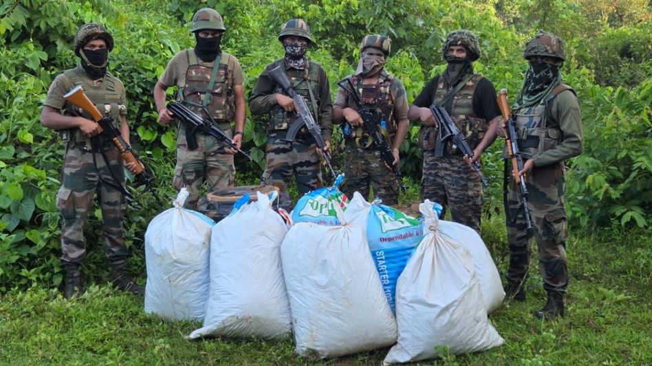 Assam Rifles seized cannabis worth Rs 30 lakh from Tripura Assam Rifles seized cannabis worth Rs 30 lakh from Tripura