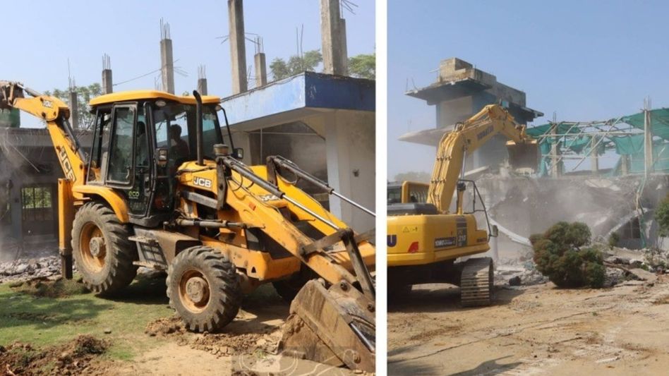 Nagaland begins eviction of encroachers from Dimapur airport premises Nagaland begins eviction of encroachers from Dimapur airport premises