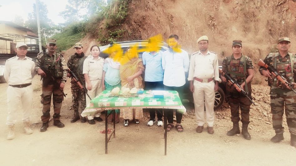 Manipur opium bust: Four arrested with 4.1 kg suspected opium Manipur opium bust: Four arrested with 4.1 kg suspected opium