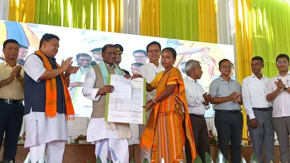 Assam: BTR government unveils Mission Bwiswmuthi 2.0 to grant land rights to the landless Assam: BTR government unveils Mission Bwiswmuthi 2.0 to grant land rights to the landless