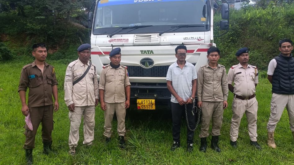 Nagaland: Kohima police intercept stolen dumper from Assam in swift cross-border operation Nagaland: Kohima police intercept stolen dumper from Assam in swift cross-border operation