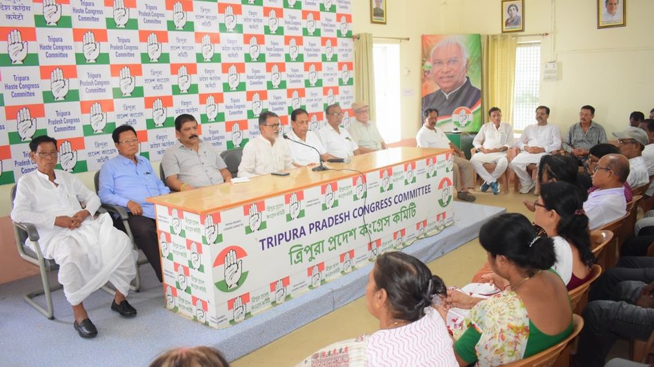 Tripura Congress to launch statewide campaign against BJP rule from June 22 Tripura Congress to launch statewide campaign against BJP rule from June 22
