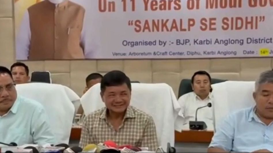 CEM Tuliram accuses Nagaland deputy CM TR Zeliang of land grab in Karbi Anglong CEM Tuliram accuses Nagaland deputy CM TR Zeliang of land grab in Karbi Anglong