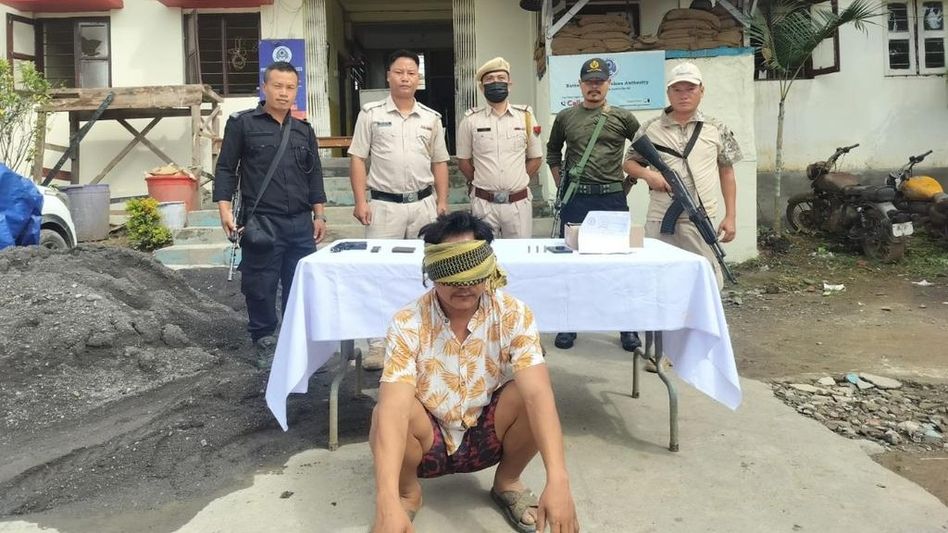 Manipur police arrest Chin Kuki militant linked to cross-border crimes Manipur police arrest Chin Kuki militant linked to cross-border crimes