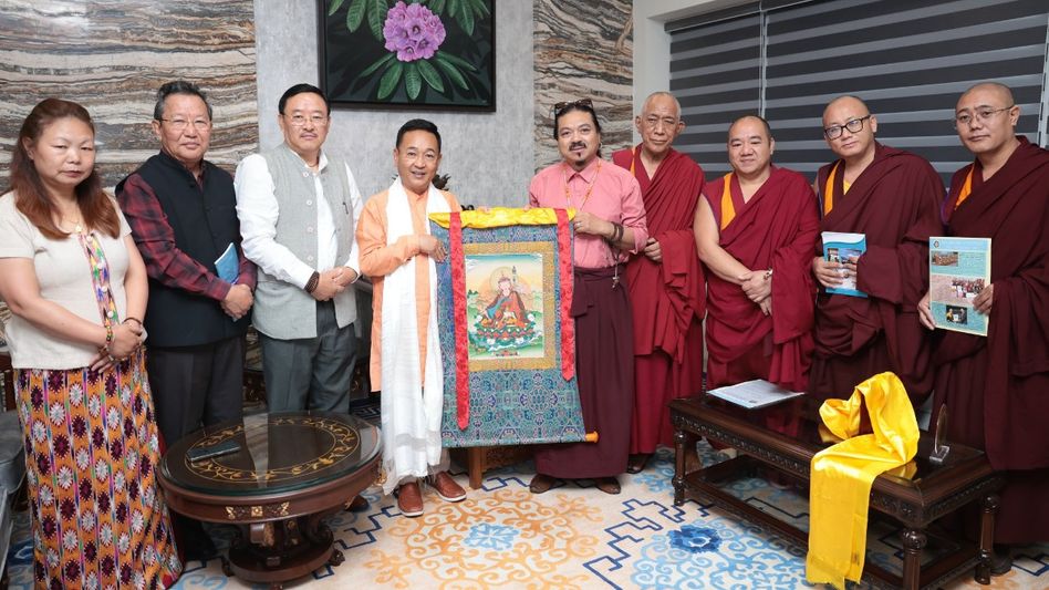 Sikkim CM backs national Buddhist initiative, pledges continued support for Himalayan heritage Sikkim CM backs national Buddhist initiative, pledges continued support for Himalayan heritage
