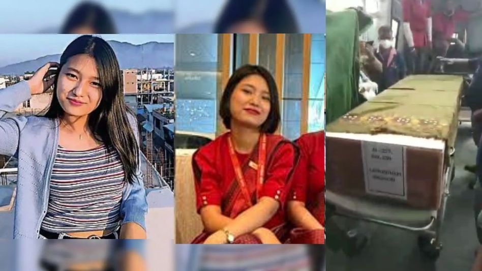 AI plane crash: Body of Manipuri cabin crew received by family at Dimapur airport AI plane crash: Body of Manipuri cabin crew received by family at Dimapur airport