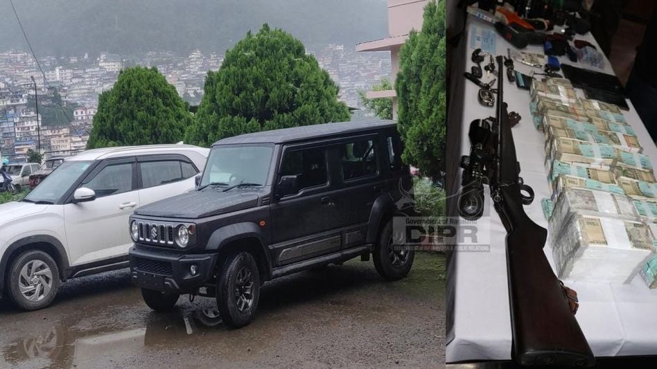 Kohima cops crack Rs 1.5 crore burglary spree; arrest prime accused behind KMC heist Kohima cops crack Rs 1.5 crore burglary spree; arrest prime accused behind KMC heist