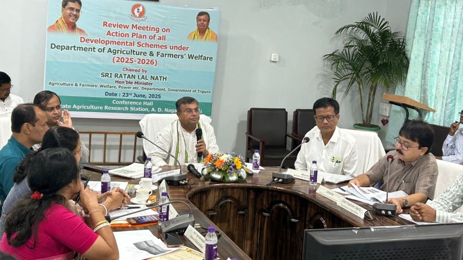Tripura to cultivate fragrant rice, almonds on 1,000 hectares under new agri push Tripura to cultivate fragrant rice, almonds on 1,000 hectares under new agri push