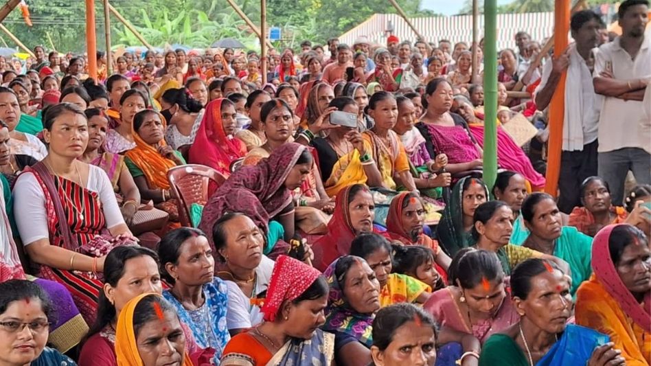 Massive opposition defection: Over 1,400 join BJP in West Karbi Anglong Massive opposition defection: Over 1,400 join BJP in West Karbi Anglong