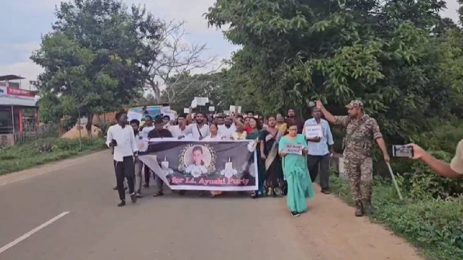 Assam: Thousands protest in Karbi Anglong demanding justice for minor rape victim Assam: Thousands protest in Karbi Anglong demanding justice for minor rape victim